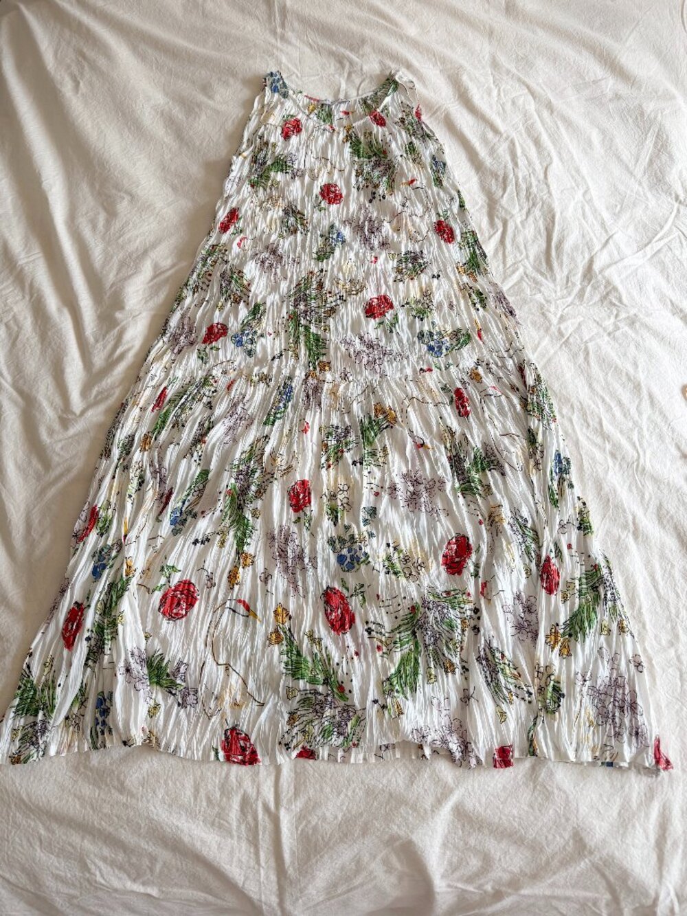 Uniqlo x Ines Wrinkled Dress Sleeveless